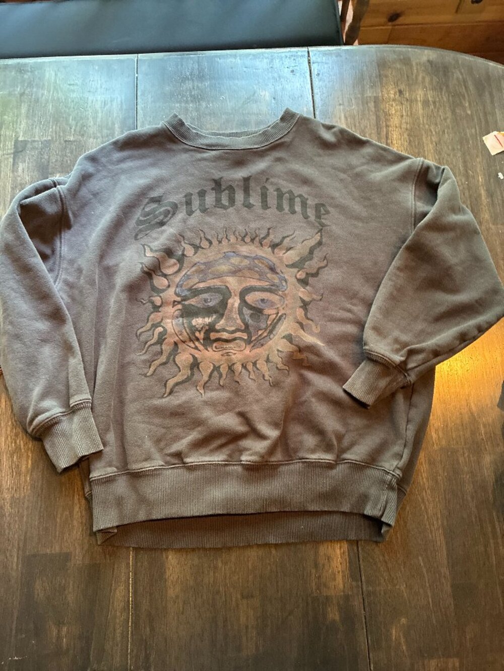 American Eagle Men's Brown and Khaki Jumper